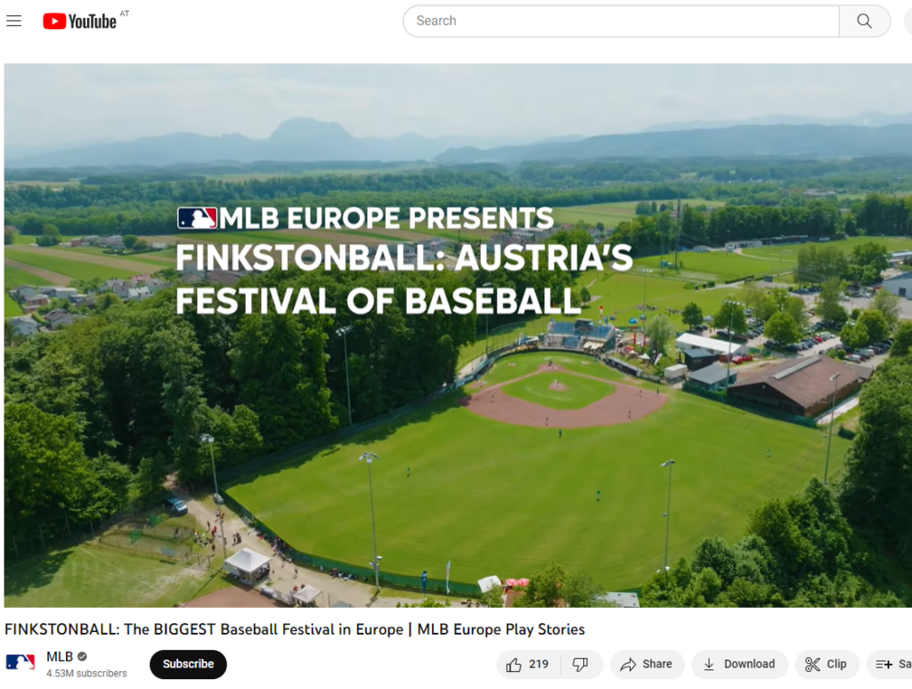 MLB Europe präsentiert: FINKSTONBALL